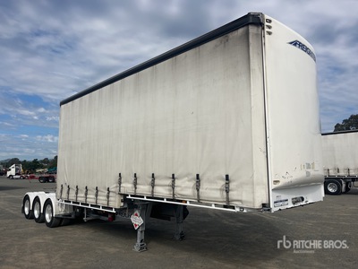 2022 MaxiTrans 7.3 m Tri/A B-Double Lead Step Deck Remorque pour rideaux latéraux