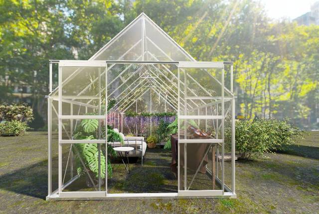 Chery Industrial 8ft x 16ft Greenhouse (Unused)
