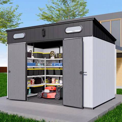 Chery Industrial Douxbebe Plastic Shed / Storage Building (Unused) Chery Industrial Douxbebe Plastic Shed / Storage Building (Unused)