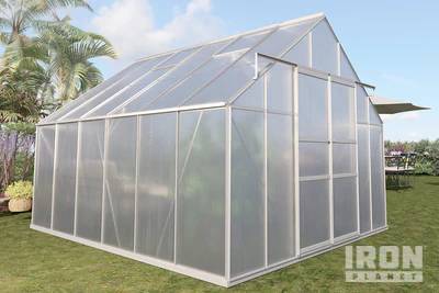 Chery Industrial Classic Greenhouse 10x12ft Bâtiment d'entreposage (Unused)