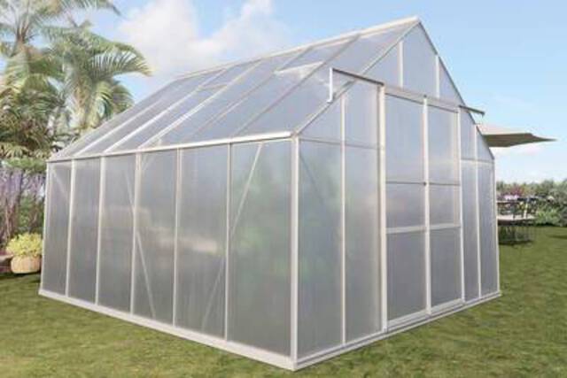 Chery Industrial 10ft x 12ft Greenhouse (Unused)