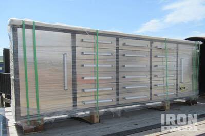 Steelman 10FT-18D-2B Work Bench STAINLESS STEEL (Unused)