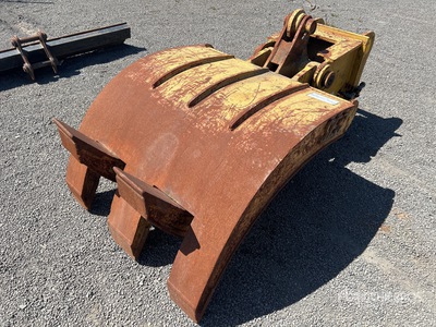 SEC Q/C Excavator Grapple - Fits Cat 320C