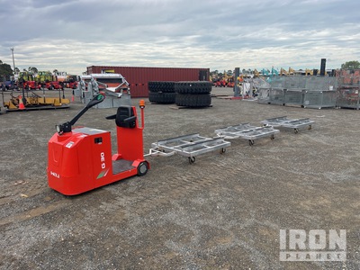 2022 Heli QYD305 Electric Three Wheel Stand-On Baggage Tractor