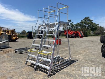 Quantity of (2) 8-Step Platform Ladder