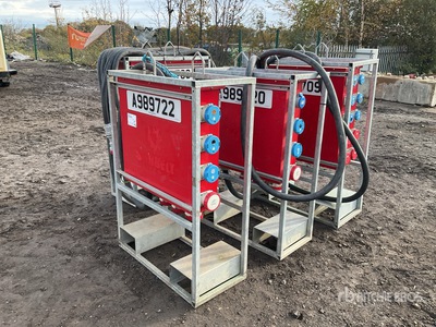 Quantity of (4) starling 200amp Distribution board