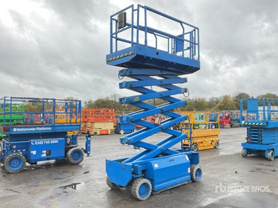 2014 HAB S142-12E2 Electric Plateforme élévatrice à ciseaux