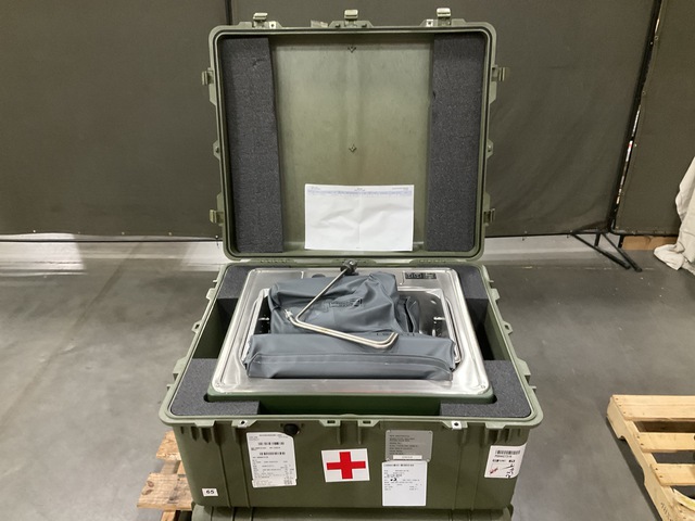 (2) Aseptico ADU-42CF Portable Scrub Sinks (2) Aseptico ADU-42CF Portable Scrub Sinks