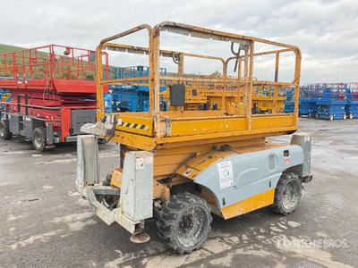 2014 Haulotte Compact 10DX 4x4 Diesel Scissor Lift