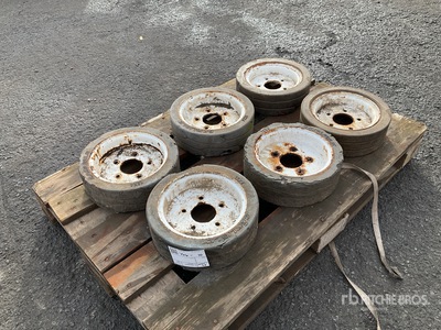 Quantity of (6) Wheels