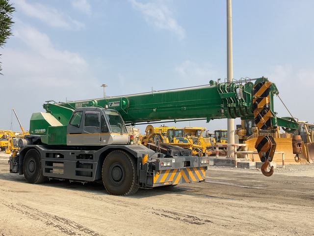 2016 Tadano TR600N 60 ton 4x4x4 Rough Terrain Crane