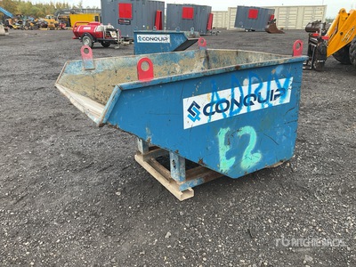 2022 Conquip CA128-01200 1200L Tipping Skip Attrezzatura varia per edilizia