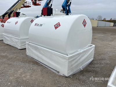 2025 AM Tank 1050 gal Skid Mounted Steel タンク (Unused)