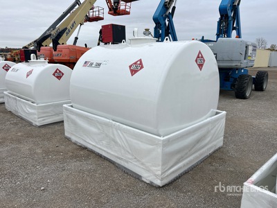 2025 AM Tank 1000 gal Skid Mounted Steel タンク (Unused)