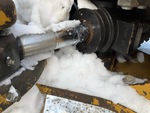 Układ hydrauliczny with Siłowniki whadłowe wysięgnika