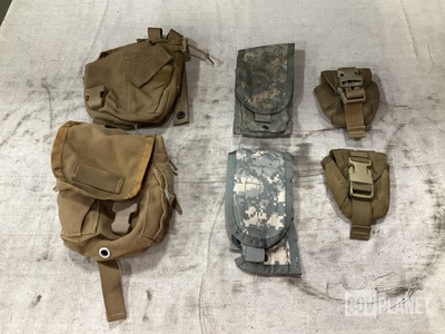 (232) Grenade Pouches, (141) Canteen Pouches & Assorted Items