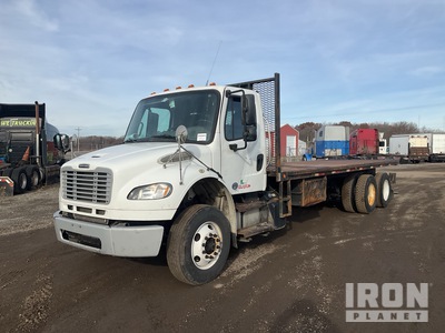 2015 Freightliner Business Class M2 6x4 Flatbed Truck