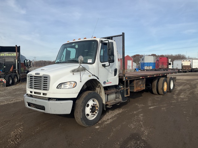 2015 Freightliner Business Class M2 6x4 Flatbed Truck 2015 Freightliner Business Class M2 6x4 Flatbed Truck