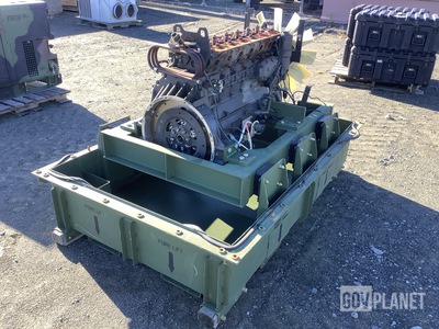 Mercedes-Benz OM906LA Diesel Engine w/Shipping Container