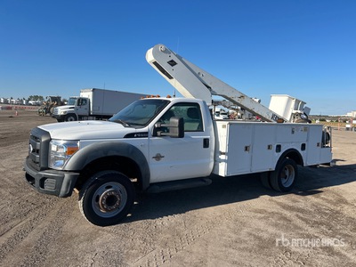 2011 Altec on 2011 Ford F-550 4x2 Bucket Truck