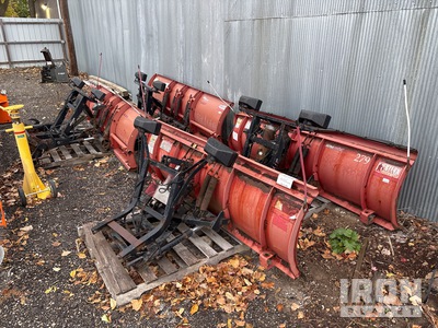 Quantity of (4) Western 2 Way Sneeuwploeg