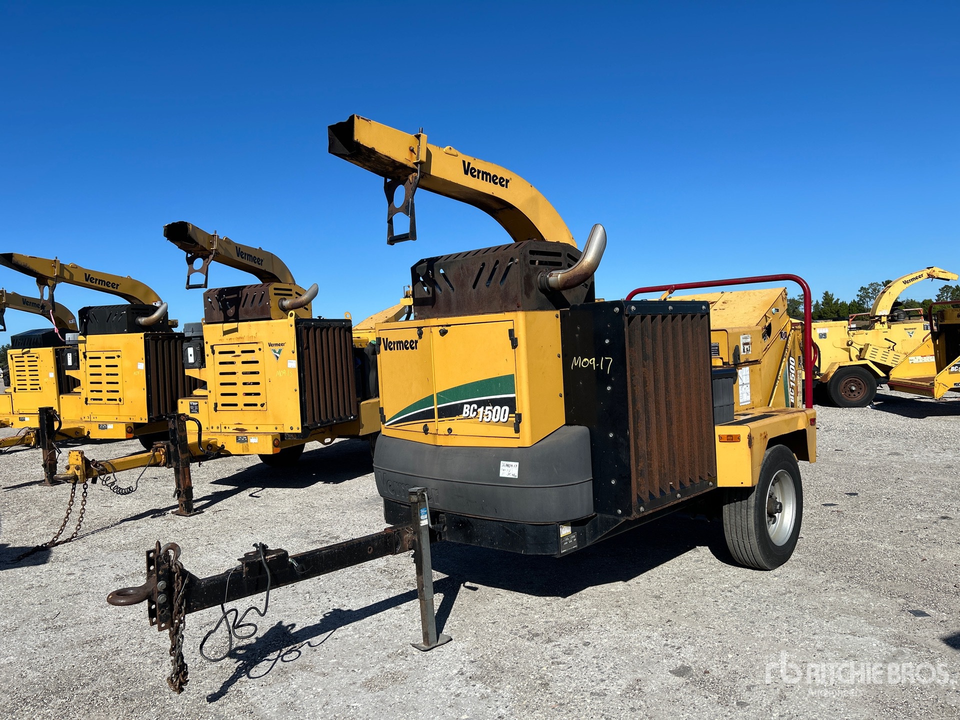 2019 Vermeer BC1500 Tow-Behind Wood Chipper