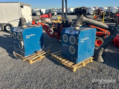 Quantity of (2) Donaldson Easy Trunk Fume Collector