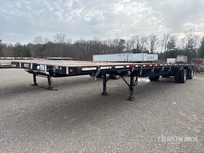 1998 Wabash 48 ft T/A Spread Axle Flatbed Trailer