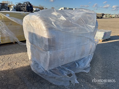 Quantity of (4) 4 In X 60 In X 75 Ft Rolls of R-13 insulation (Unused)