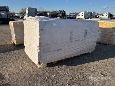 Quantity of (46) Fiberglass Insulation 1 in x 48 in x 85 in (Unused)