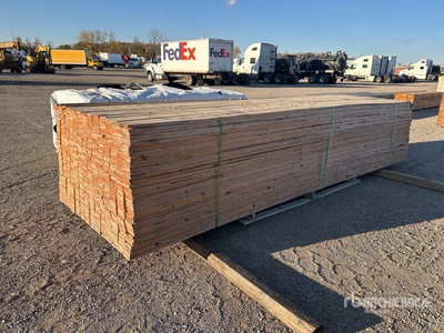 Quantity of (588) 1 x 4 x 14 Southern Pine Fur Lumber