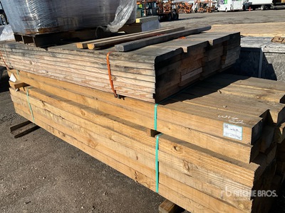 Quantity of (12) 4 in x 6 in x 12 ft Southern Yellow Pine Lumber