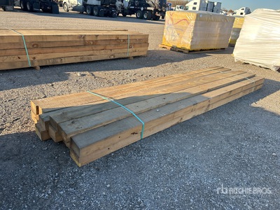 Quantity of (12) 4 in x 6 in x 12 ft Southern Yellow Pine Lumber