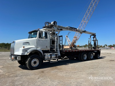 2014 IMT 16000S3 5825 lb Knuckle Boom on 2016 Western Star 4800SB 8x6 Boom Truck