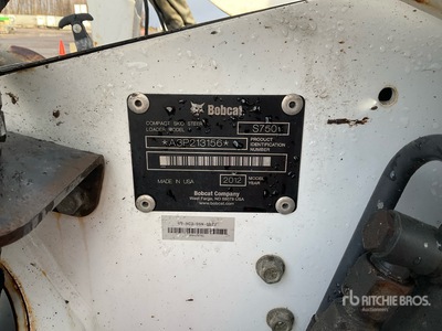 2012 Bobcat S750 Two-Speed Skid Steer Loader