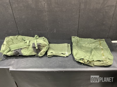 (91) Barracks Bags, (11) Duffel Bags, (49) Clothing Bags & Assorted Items