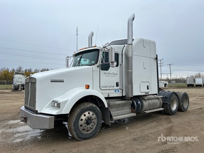 2014 Kenworth T800 6x4 Sleeper Truck Tractor