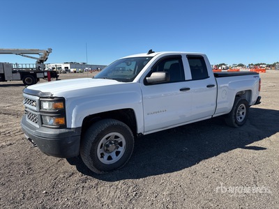 2015 Chevrolet Silverado 1500 4x4 Extended Cab Pickup