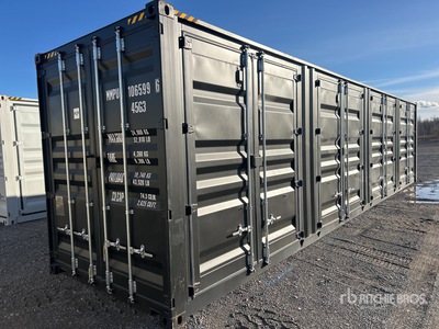 2025 40 ft High Cube Multi-Door Contenedor de almacenamiento