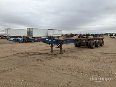 2008 Pratt 30 ft Tri/A Gooseneck Container Trailer