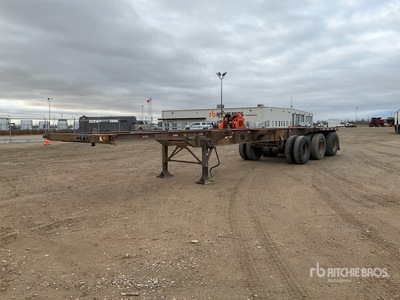 2007 Raja 40 ft Tri/A Gooseneck Containerchassis