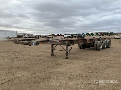 2003 Raja 20 ft Tri/A Gooseneck Containerchassis