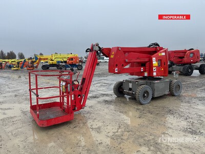 2012 Haulotte HA12IP Electric Articulating Boom Lift (Inoperable)