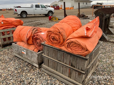 Quantity of (12) Insulated Tarps ورش و مخازن متنوعة