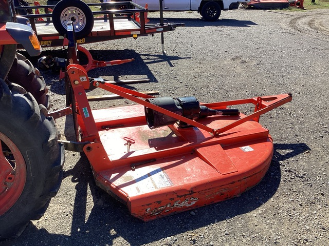 Quanity of (1) Land Pride Rotary Tiller, (1) Rotary Cutter, (1) Pallet Forks & (1) Auger