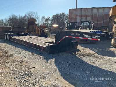 2004 Talbert TDW35SAHRG1T1 T/A Removable Gooseneck Remorque Surbaissée