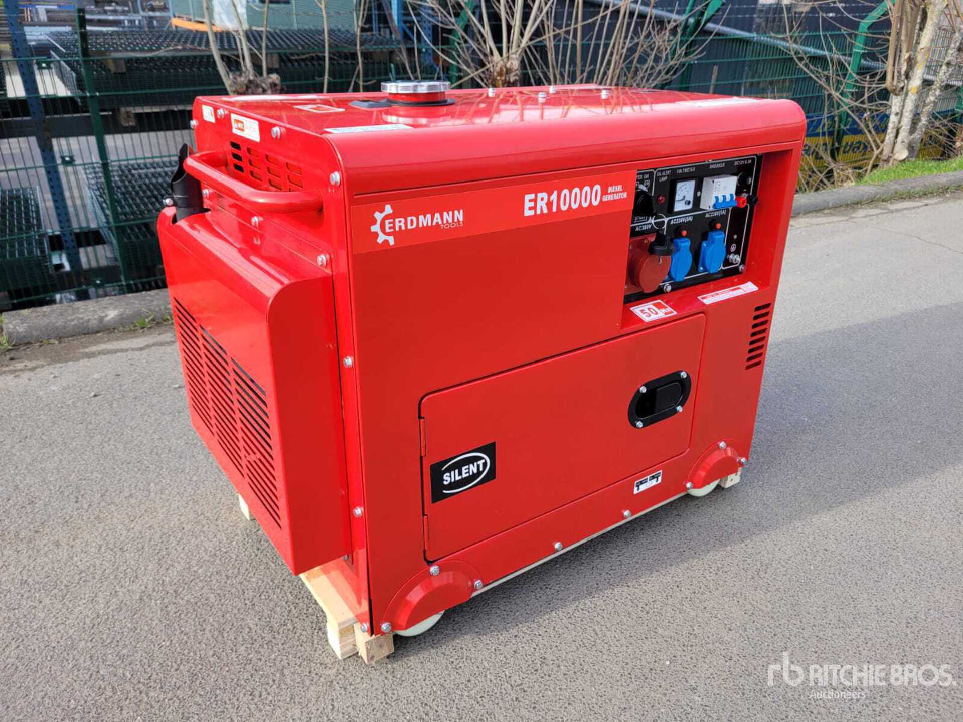 2025 Erdmann ER10000 12 kVA Tragbarer Generator (Unused)