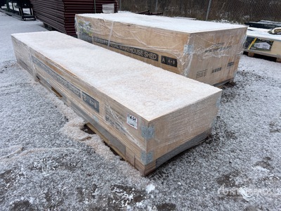 2025 EMC CG2533-H305 25 ft x 33 ft Garage Metal Cobertizo (Unused)