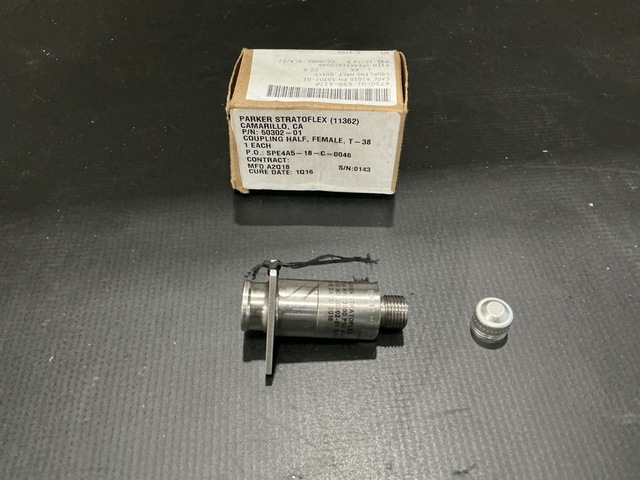 Parker-Hannifin 50302-01 Quick Disconnect Coupling Half Parker-Hannifin 50302-01 Quick Disconnect Coupling Half
