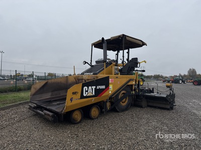 2010 Cat AP600D Wheel Asphalt Paver